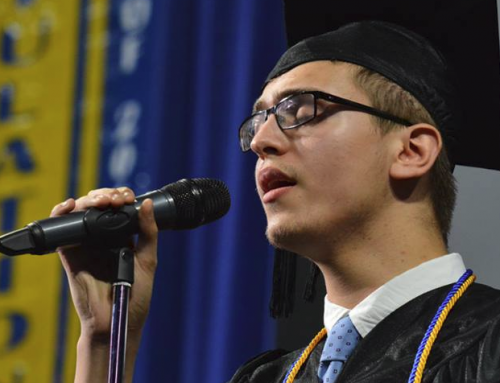 Class of 2010 Alumnus Graduates with Cum Laude Honors, Sings National Anthem at WSU Commencement Ceremony