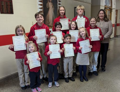 October Students of the Month